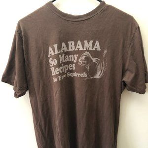 Alabama Squirrel Shirt Urban Outfitters